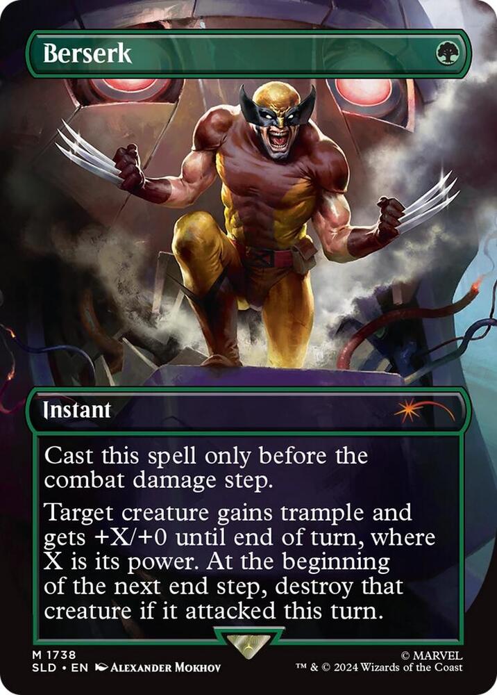 Berserk (1738) (Rainbow Foil) [Secret Lair Drop]