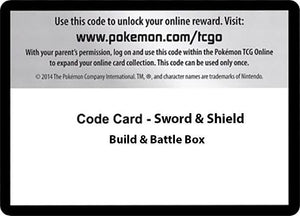 Code Card - Sword & Shield Build & Battle Box [SWSH01 Sword and Shield Base Set]