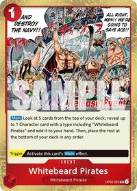 Whitebeard Pirates (ST15 - ST20 Release Event Winner Pack) (OP02-022) [One Piece Promotion Cards]