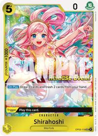 Shirahoshi (ST15 - ST20 Release Event Winner Pack) (OP03-116) [One Piece Promotion Cards]