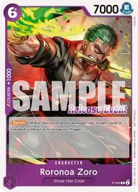 Roronoa Zoro (ST15 - ST20 Release Event Winner Pack) (P-045) [One Piece Promotion Cards]