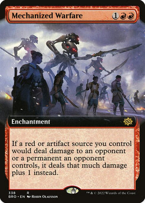 Mechanized Warfare (338) [The Brothers' War] [Extended Art]