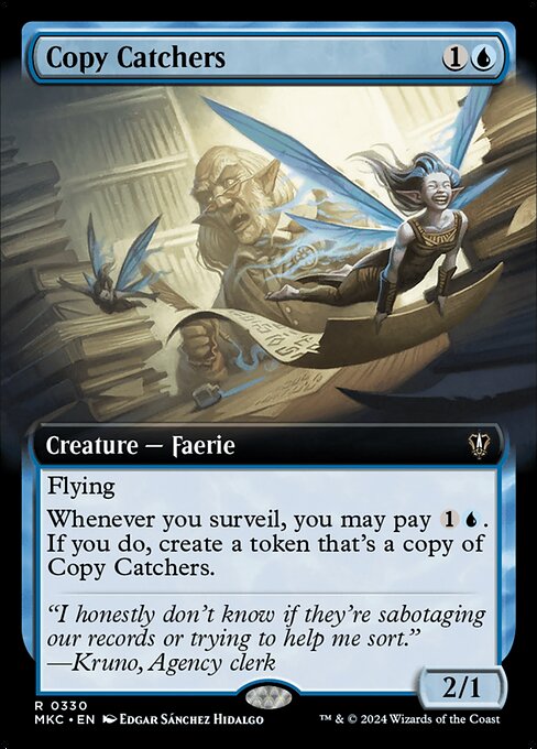 Copy Catchers (330) [Murders at Karlov Manor Commander] [Extended Art]
