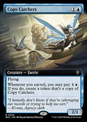 Copy Catchers (330) [Murders at Karlov Manor Commander] [Extended Art]