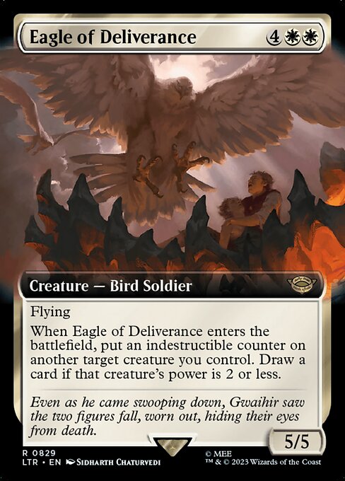 Eagle of Deliverance (829) [The Lord of the Rings: Tales of Middle-earth] [Extended Art]