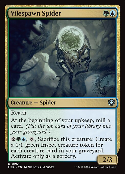 Vilespawn Spider (251) [Innistrad Remastered]