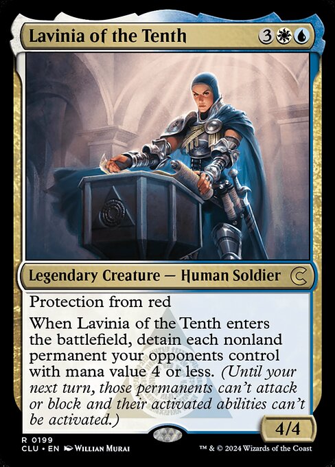Lavinia of the Tenth (199) [Ravnica: Clue Edition]