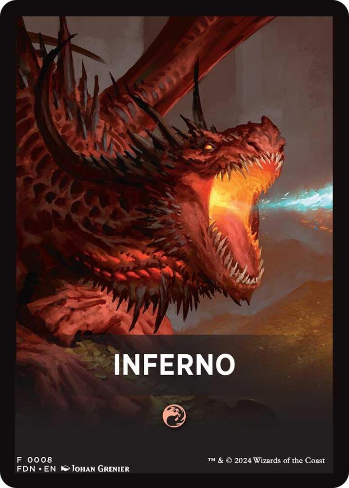 Inferno Theme Card (8) [Foundations]