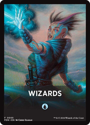 Wizards Theme Card (5) [Foundations]