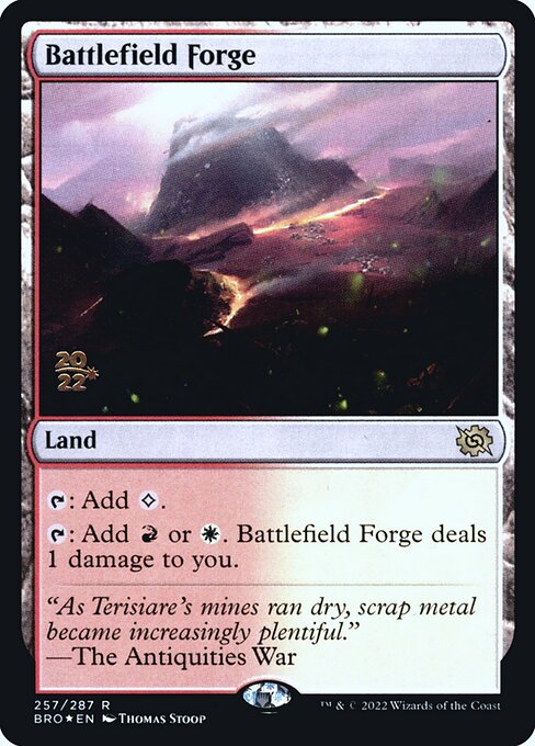 Battlefield Forge (257s) [The Brothers' War Promos]