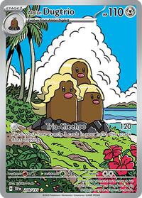 Alolan Dugtrio - 208/191 (208/191) [SV08 Surging Sparks]