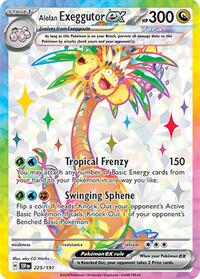 Alolan Exeggutor ex - 225/191 (225/191) [SV08 Surging Sparks]