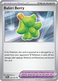 Babiri Berry (163/191) [SV08 Surging Sparks]