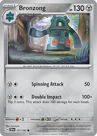 Bronzong (127/191) [SV08 Surging Sparks]