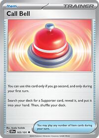 Call Bell (165/191) [SV08 Surging Sparks]
