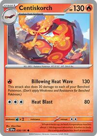 Centiskorch (028/191) [SV08 Surging Sparks]