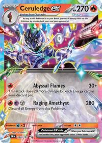 Ceruledge ex (036/191) [SV08 Surging Sparks]