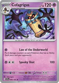 Cofagrigus (083/191) [SV08 Surging Sparks]