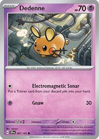 Dedenne (087/191) [SV08 Surging Sparks]