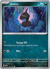 Deino (117/191) [SV08 Surging Sparks]