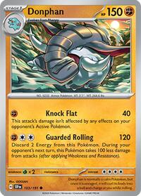 Donphan (103/191) [SV08 Surging Sparks]