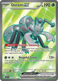 Durant ex - 215/191 (215/191) [SV08 Surging Sparks]
