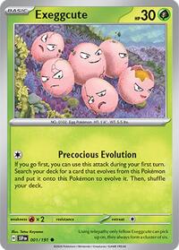 Exeggcute - 001/191 (001/191) [SV08 Surging Sparks]