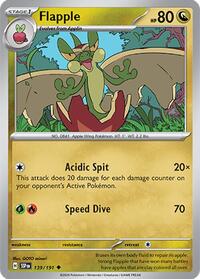 Flapple - 139/191 (139/191) [SV08 Surging Sparks]