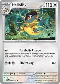 Heliolisk (155/191) [SV08 Surging Sparks]