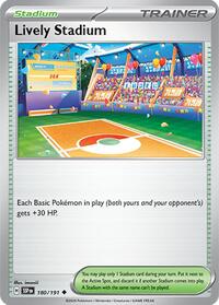 Lively Stadium (180/191) [SV08 Surging Sparks]