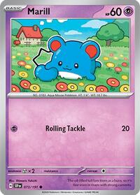 Marill (073/191) [SV08 Surging Sparks]