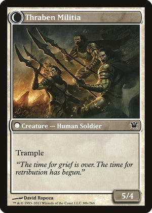 Thraben Sentry // Thraben Militia (38) [Innistrad] Reverse