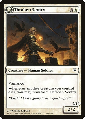 Thraben Sentry // Thraben Militia (38) [Innistrad]