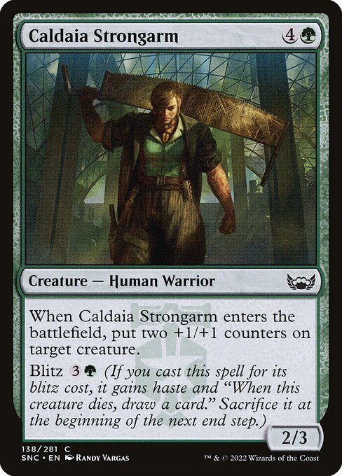 Caldaia Strongarm (138) [Streets of New Capenna]