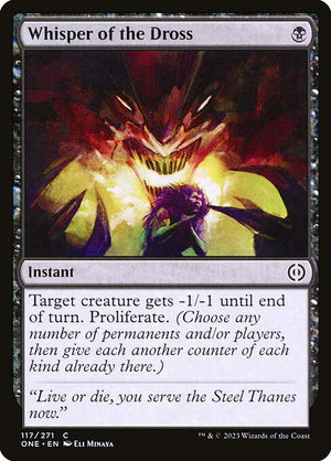 Whisper of the Dross (117) [Phyrexia: All Will Be One]