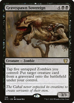 Gravespawn Sovereign (120) [Midnight Hunt Commander]