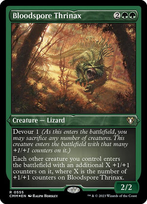 Bloodspore Thrinax (555) [Commander Masters]