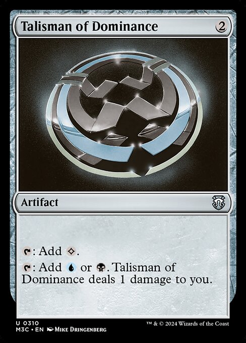 Talisman of Dominance (310) [Modern Horizons 3 Commander]