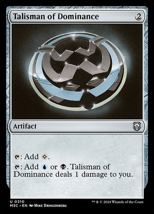 Talisman of Dominance (310) [Modern Horizons 3 Commander]