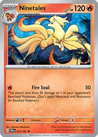 Ninetales (017/191) [SV08 Surging Sparks]