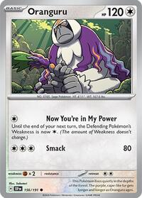 Oranguru (156/191) [SV08 Surging Sparks]