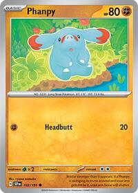Phanpy - 102/191 (102/191) [SV08 Surging Sparks]