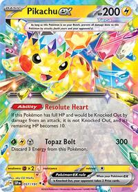 Pikachu ex - 057/191 (057/191) [SV08 Surging Sparks]