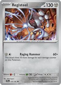 Registeel (125/191) [SV08 Surging Sparks]