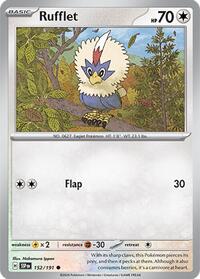 Rufflet (152/191) [SV08 Surging Sparks]