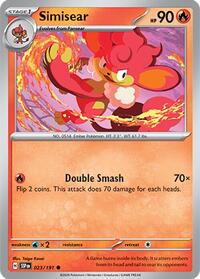 Simisear (023/191) [SV08 Surging Sparks]