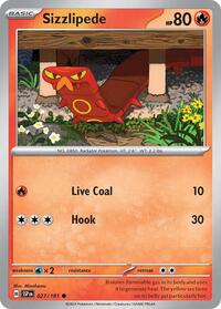 Sizzlipede (027/191) [SV08 Surging Sparks]