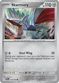 Skarmory - 124/191 (124/191) [SV08 Surging Sparks]