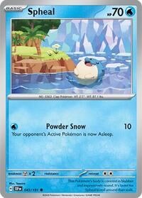 Spheal - 043/191 (043/191) [SV08 Surging Sparks]