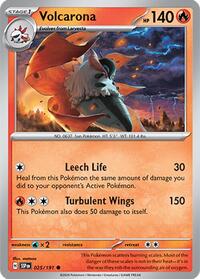 Volcarona (025/191) [SV08 Surging Sparks]